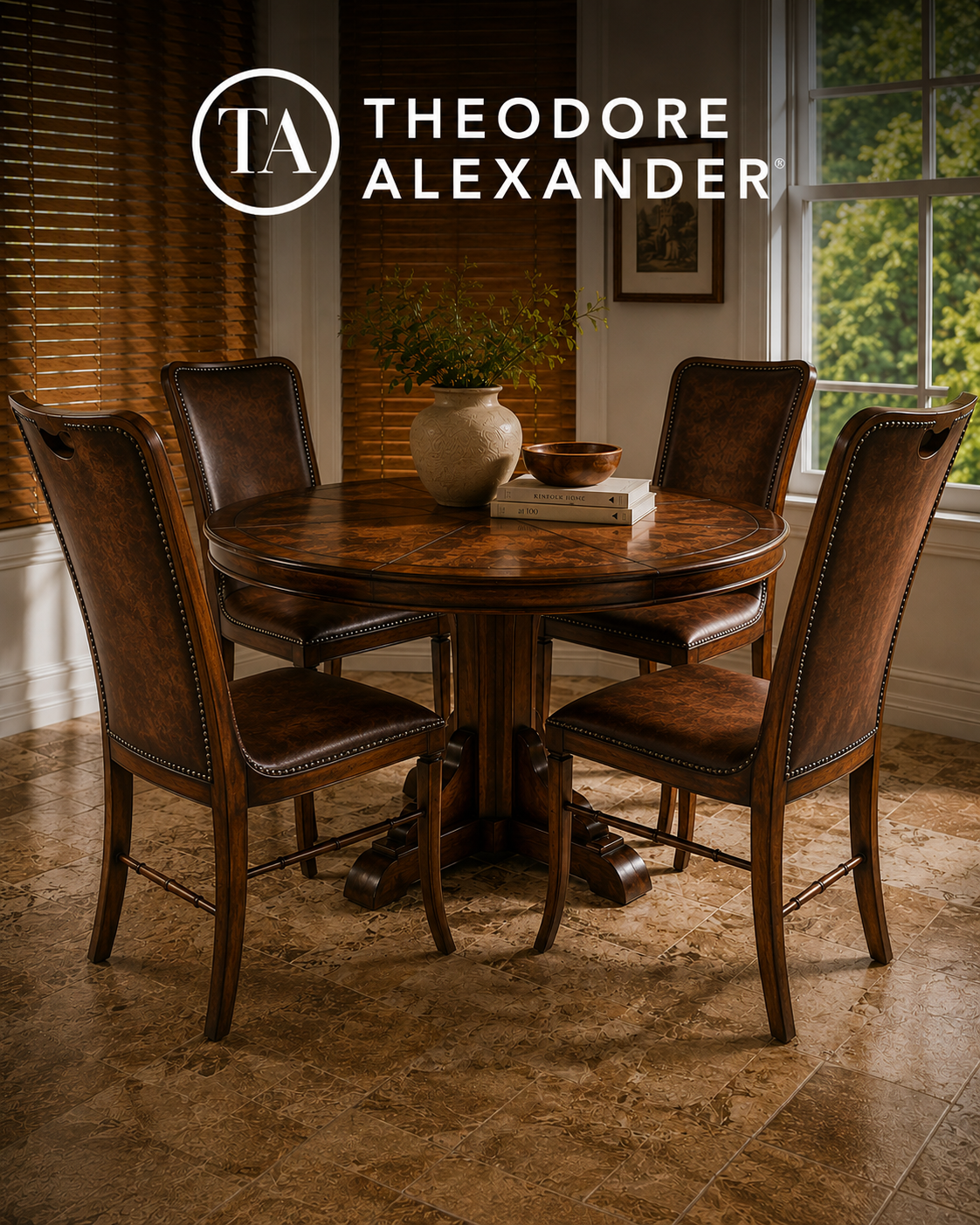 THEODORE ALEXANDER Dining Set