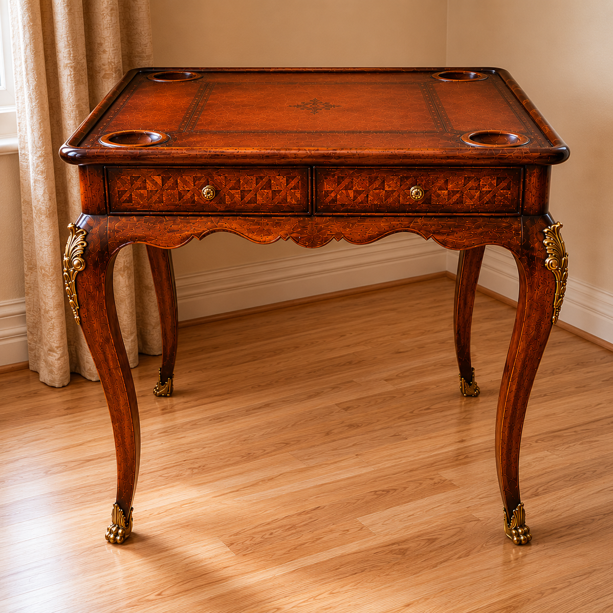 Louis XV Style Games Table