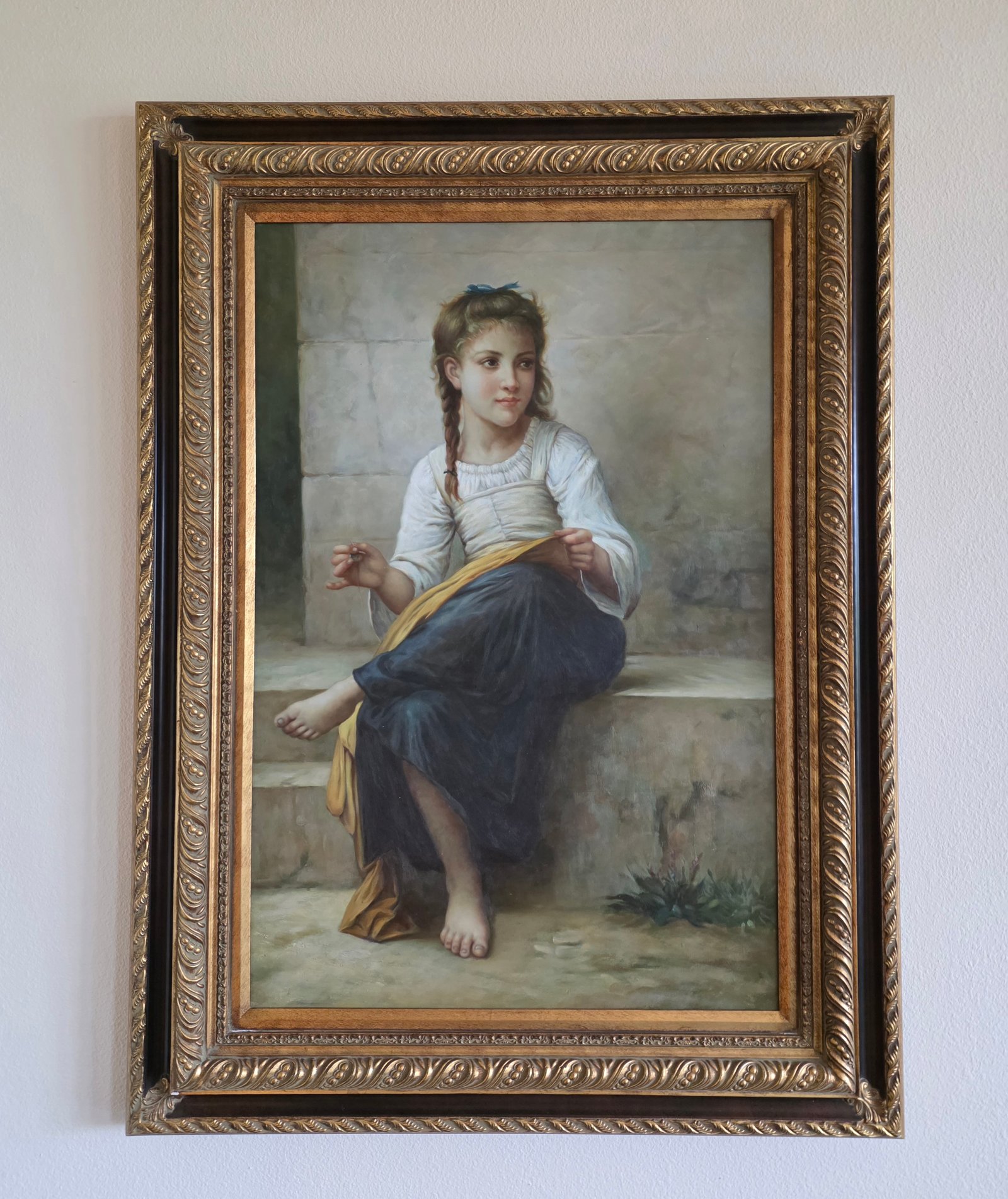 Sentimental Portrait of a Young Girl