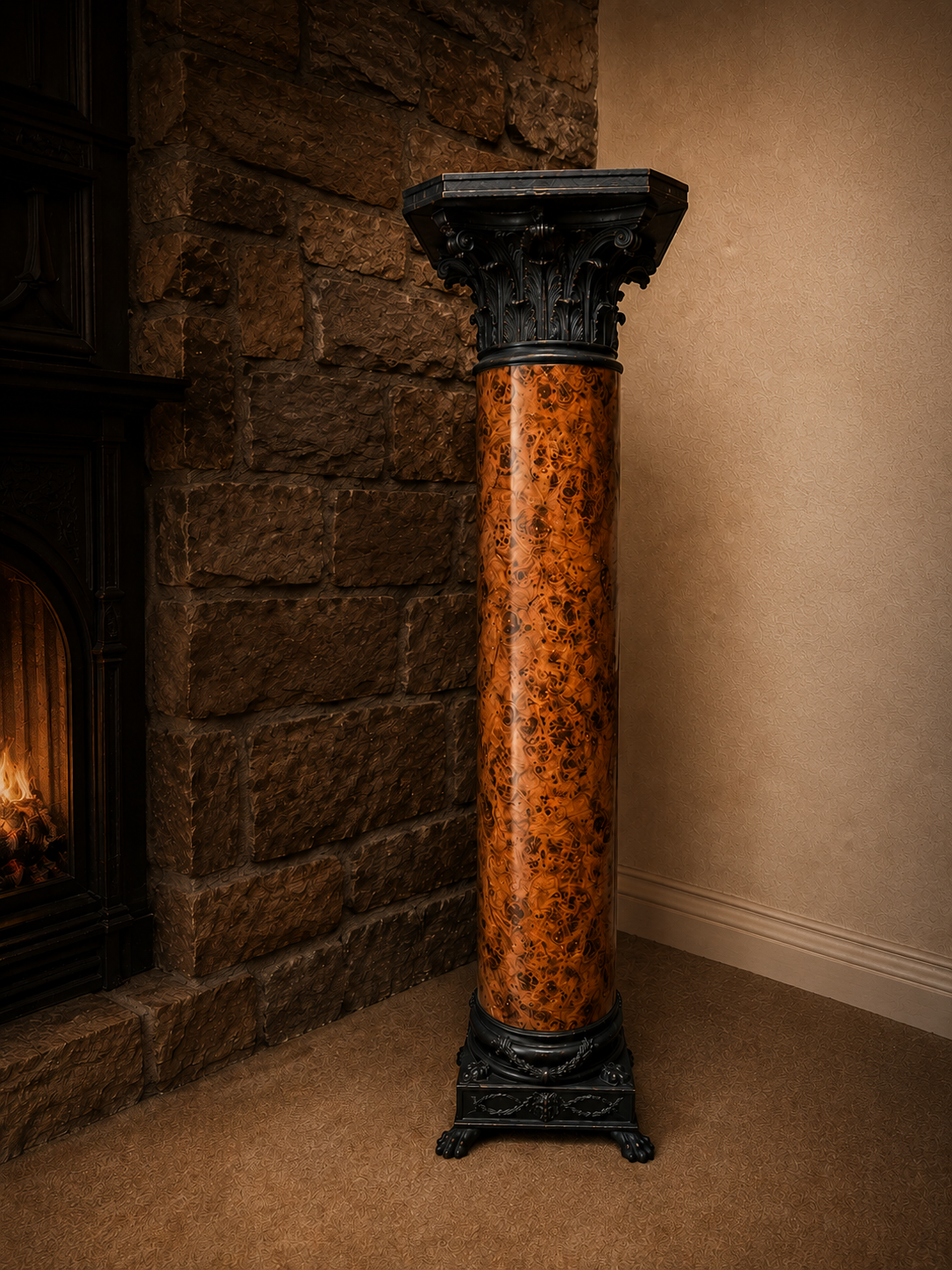 Corinthian Column by THEODORE ALEXANDER