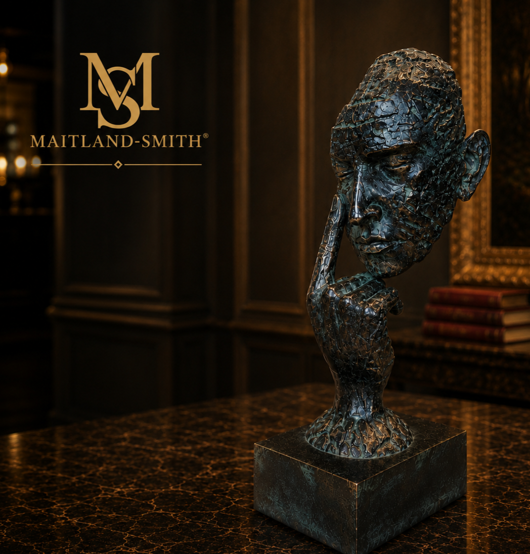 MAITLAND-SMITH Bronze Thinking Man