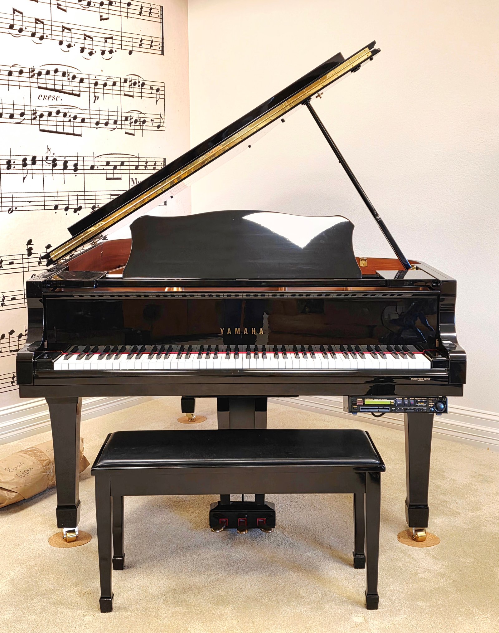 YAMAHA C5 Disklavier Grand Piano