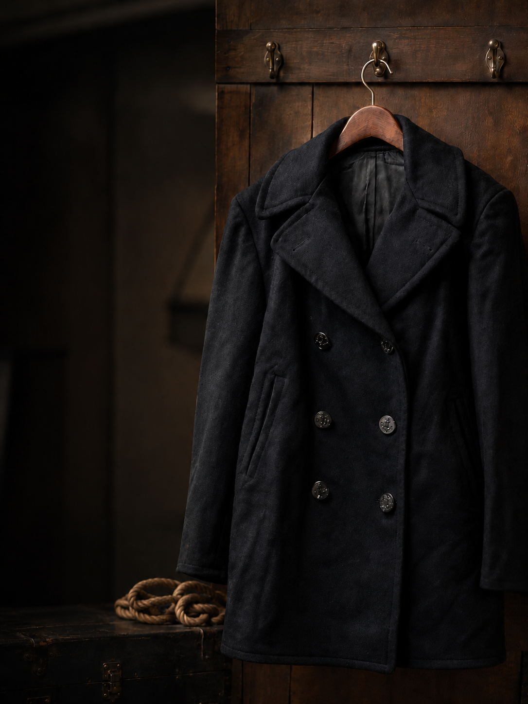 Vintage US Navy Peacoat