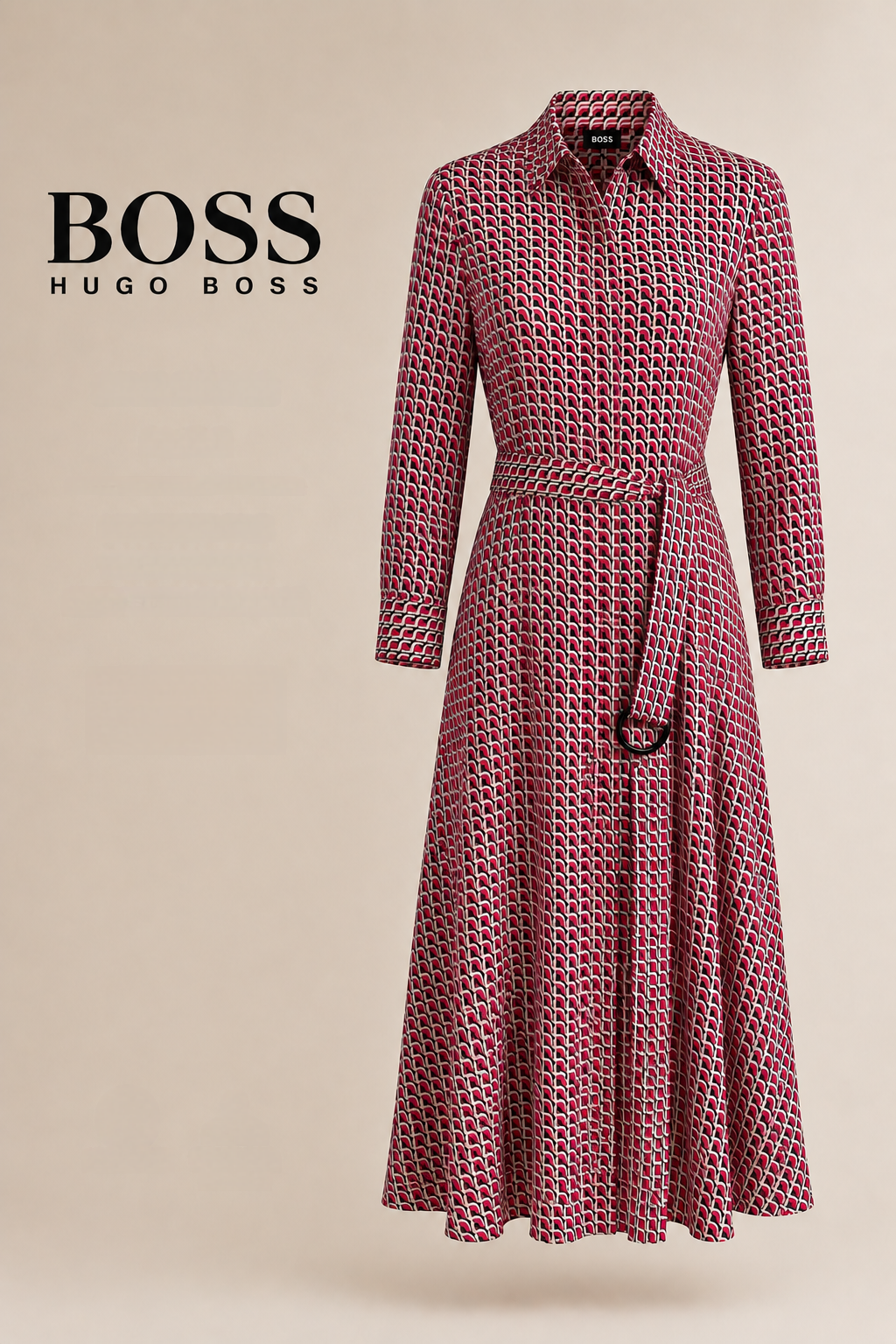HUGO BOSS Silk Dress Size 2