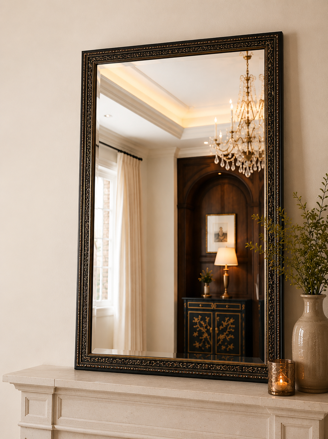 Over-Mantle Mirror from The Bombay Co.
