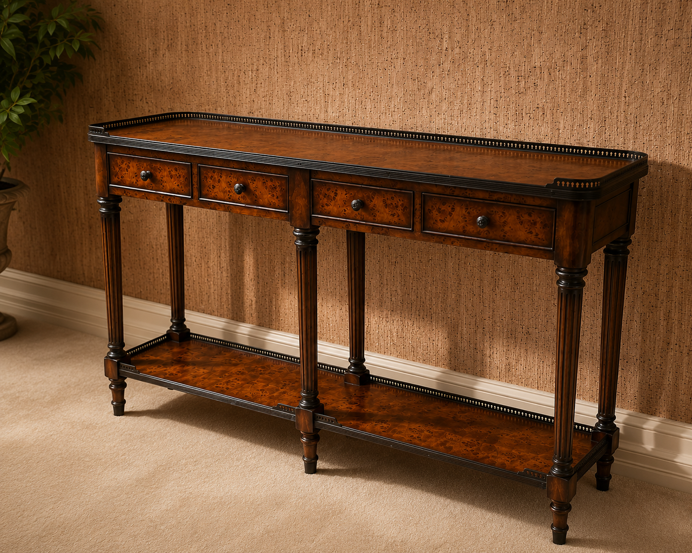 THEODORE ALEXANDER Console Table