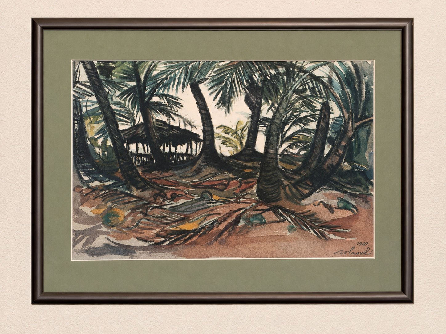ROLANDS 1969 Watercolor