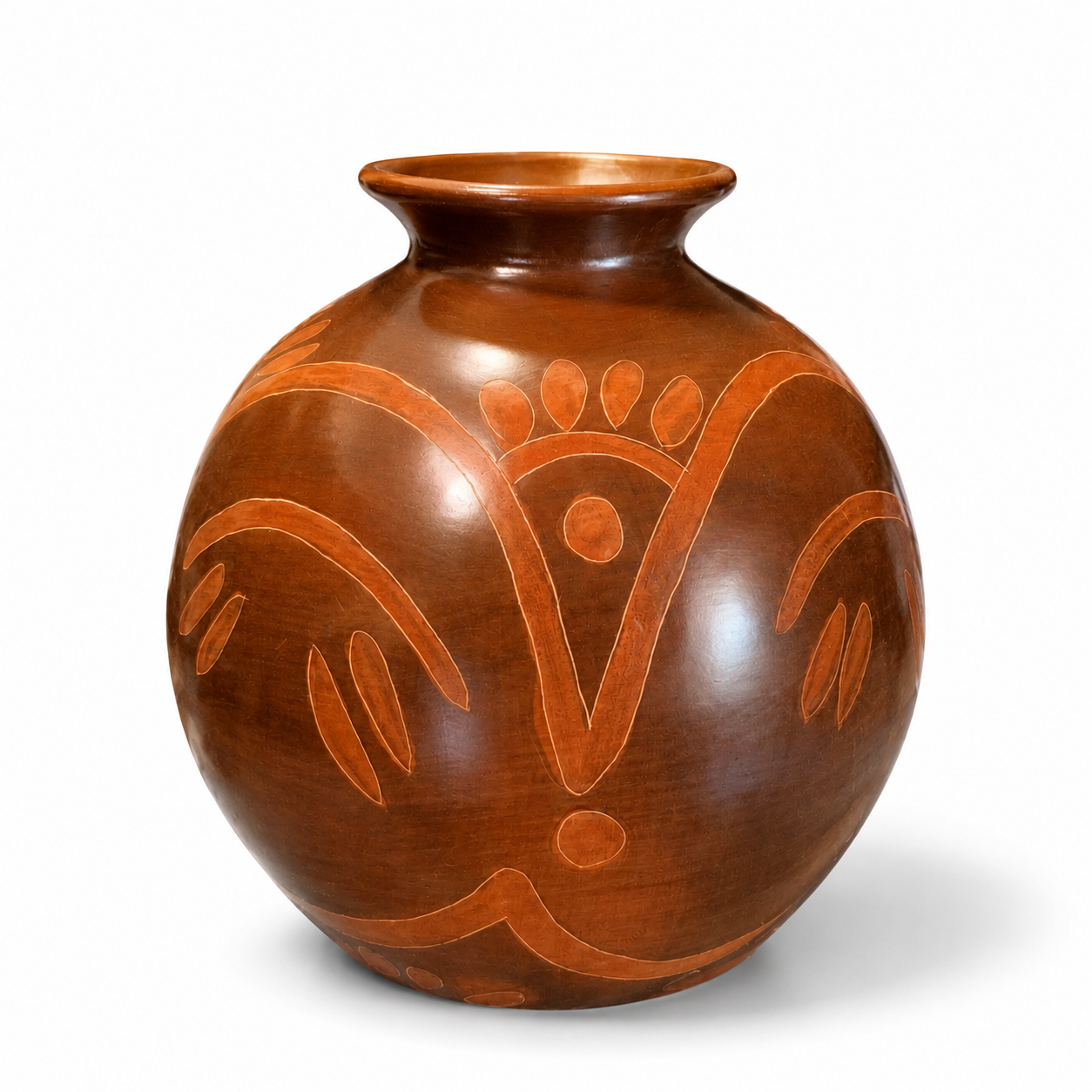 DUCUALE GRANDE Earthenware Pot from Nicaragua