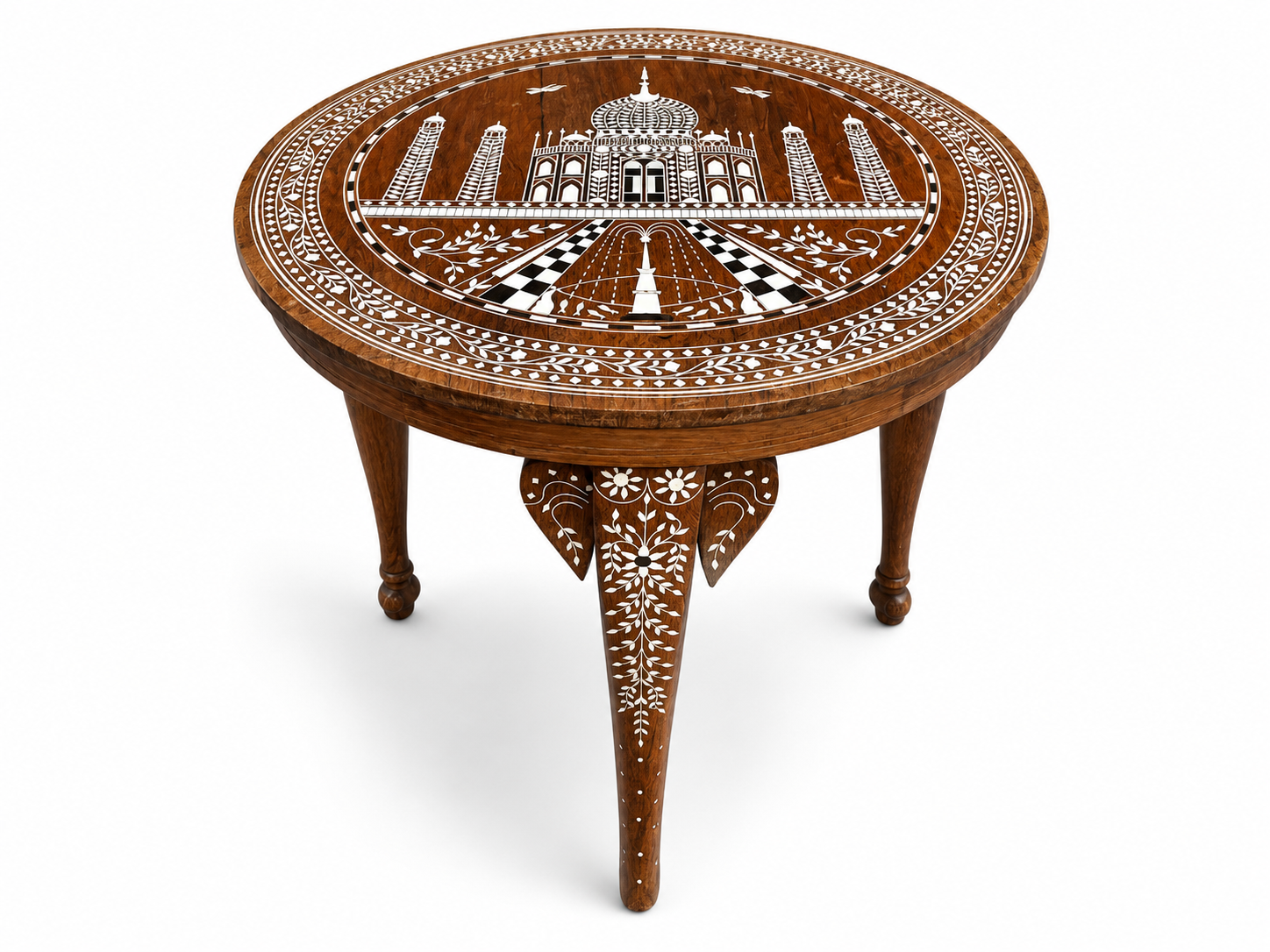Inlaid Table Made in India, Taj Mahal