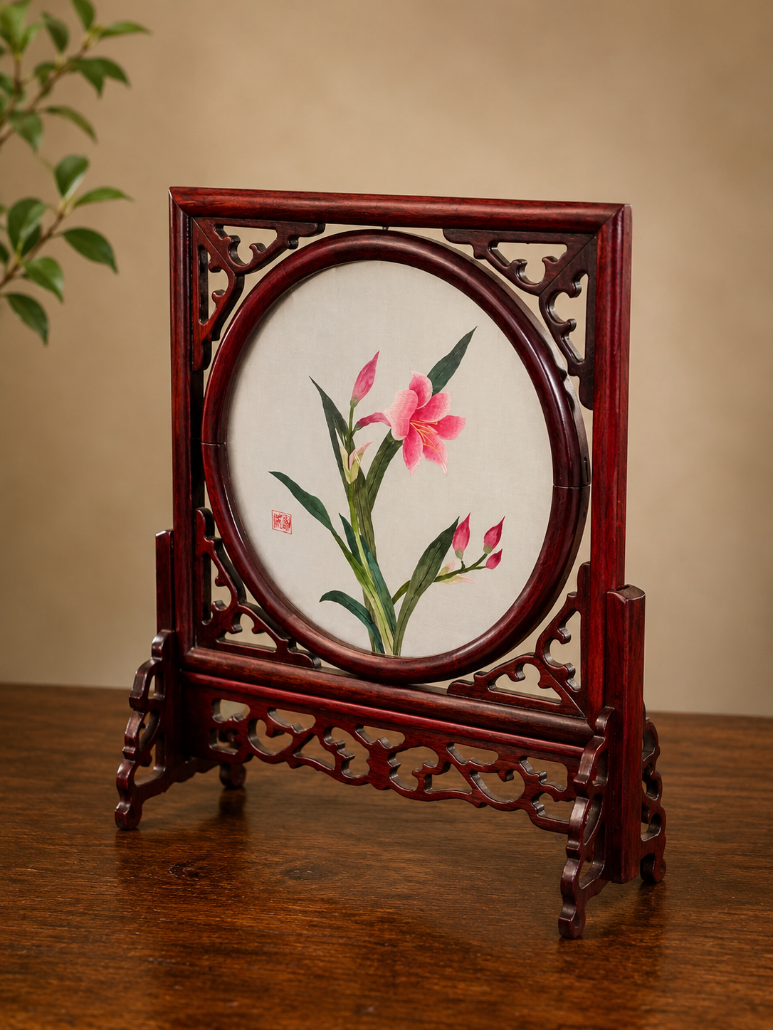 Sml Chinese Table Top Screen