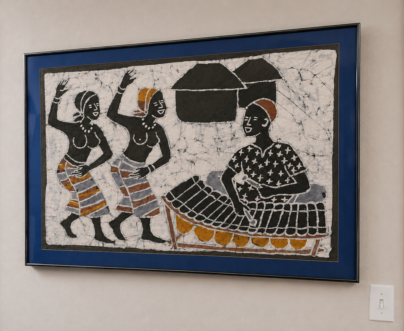 Batik Fabric Art by Rolia's Mother