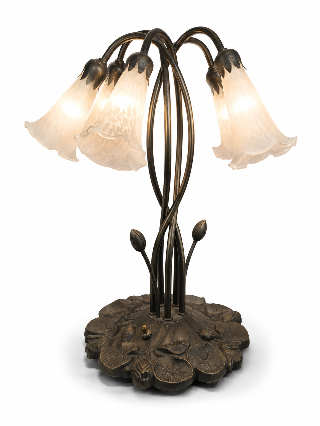Art Nouveau Style Lily Lamp