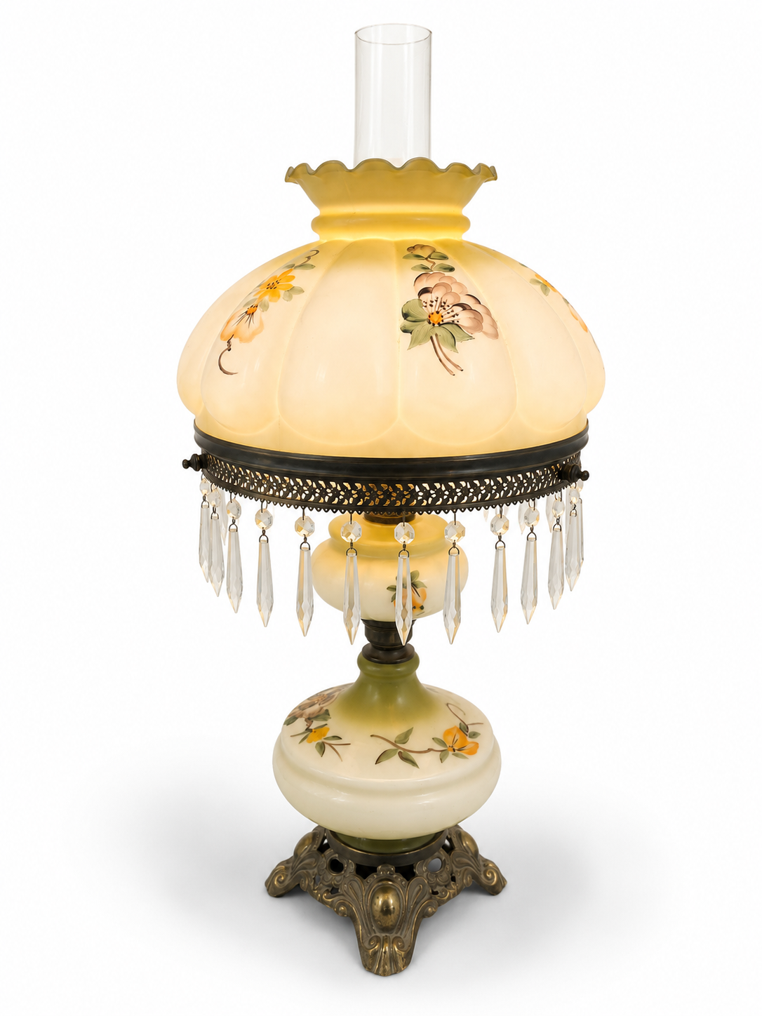 Vintage Hurricane Lamp