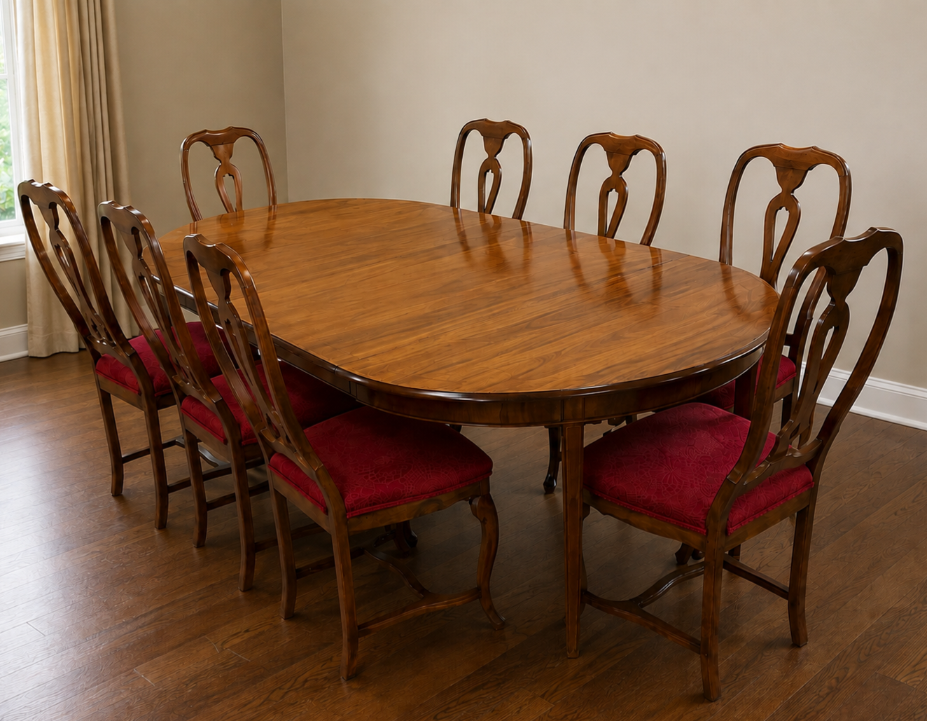 Antique Dining Set for 8 - South Burlingame Estate Sale