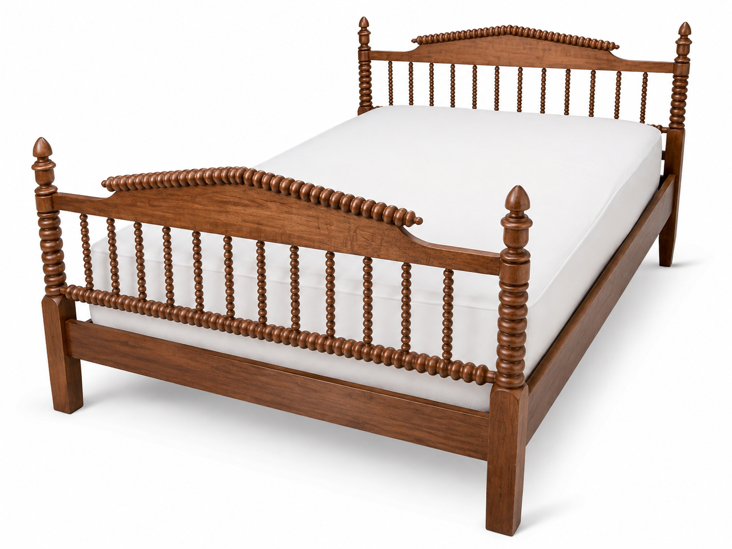Antique Spindle Bed with a Story! - South Burlingame Estate Sale