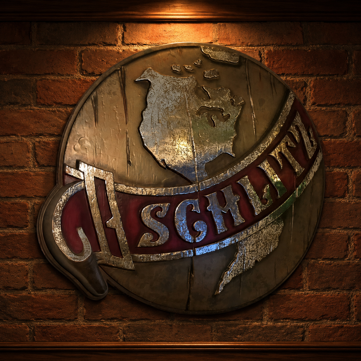Schlitz Beer Advertising Sign - NE Portland Estate Sale