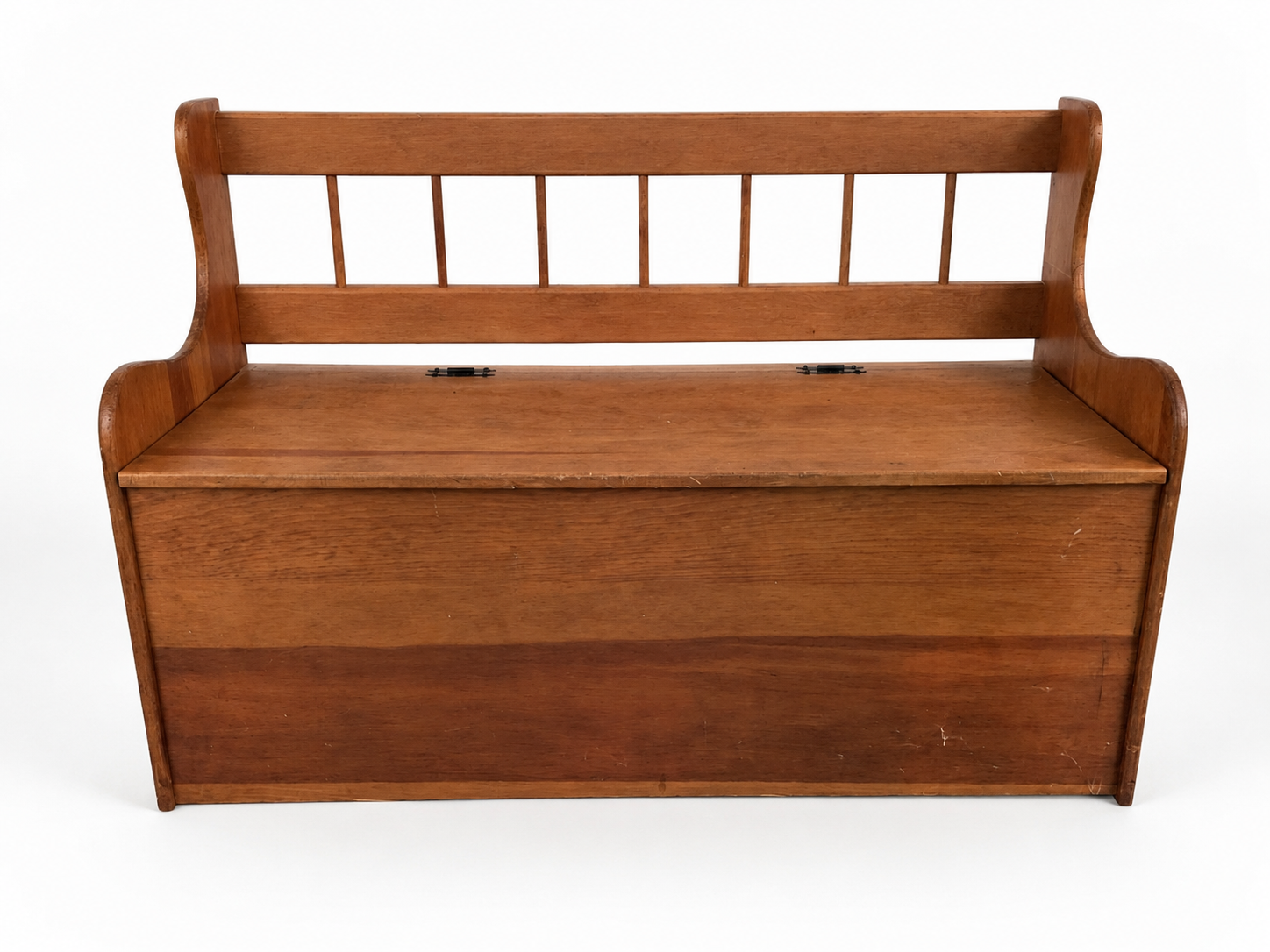 Pine Storage Bench - NE Portland Estate Sale
