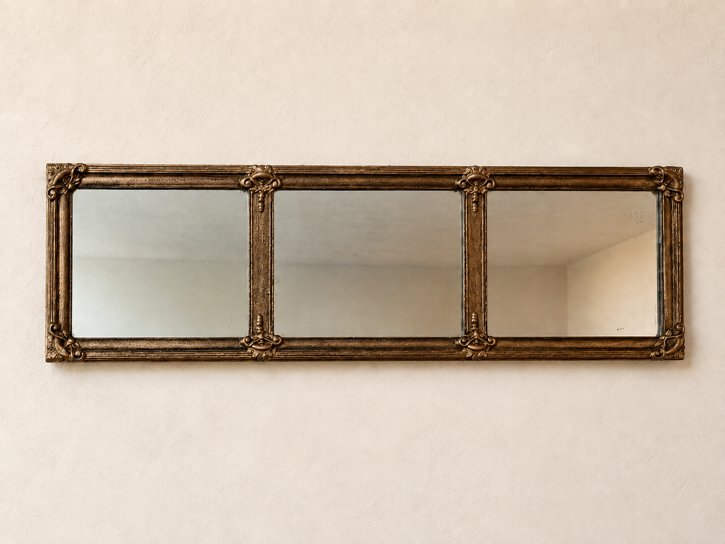 Antique Piano Mirror - NE Portland Estate Sale