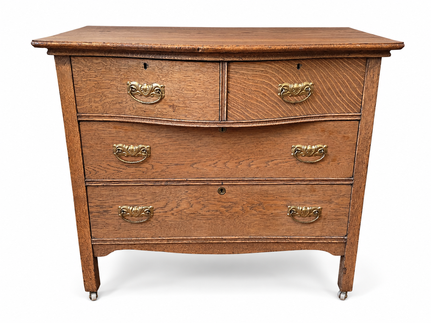 4-drwr Antique Oak Dresser - NE Portland Estate Sale