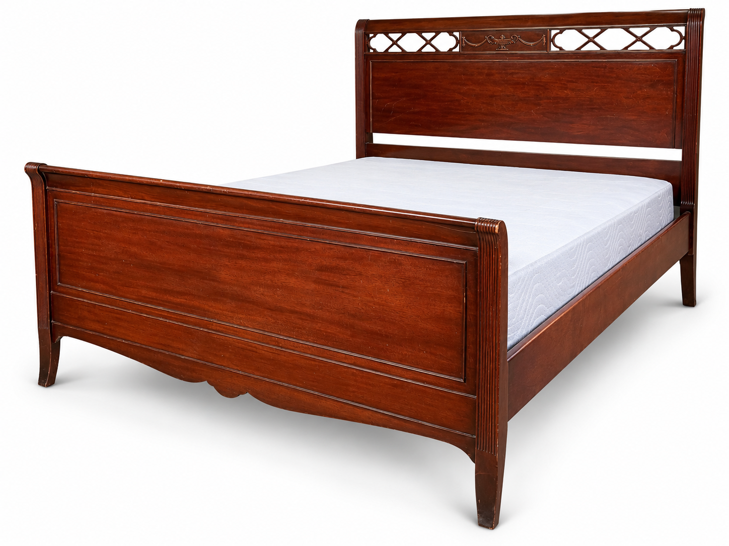 NeoClassical Mahogany Bed - South Burlingame Estate Sale