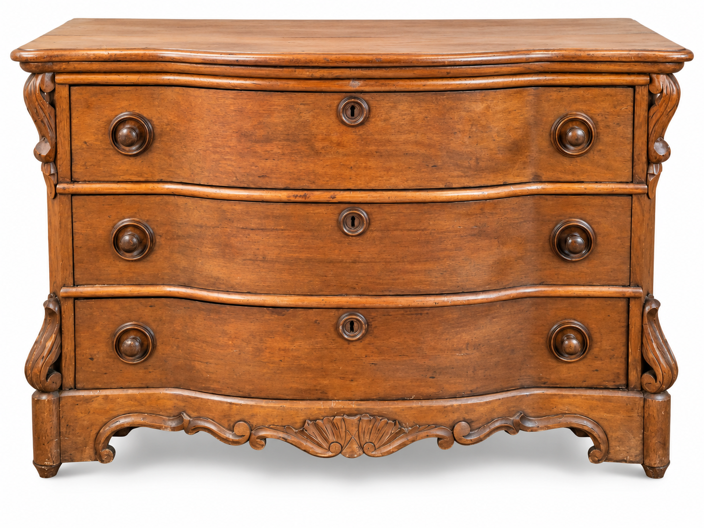 Antique 3-drwr Chest - South Burlingame Estate Sale