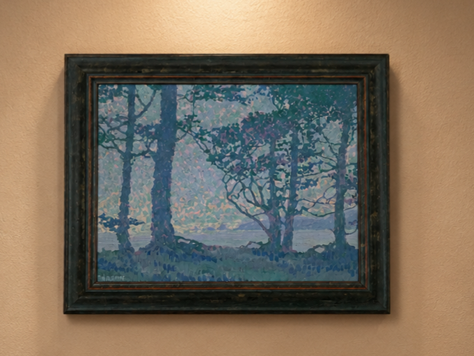 N.B. ZANE "Canon Beach Morning" - South Burlingame Estate Sale