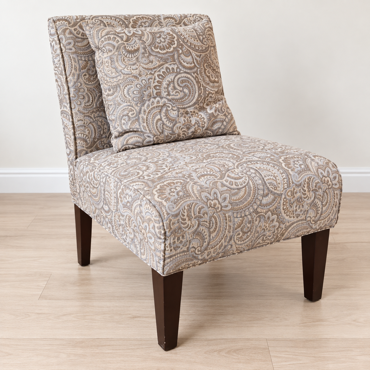 Contemporary Armless Chair - Parkrose Estate Sale