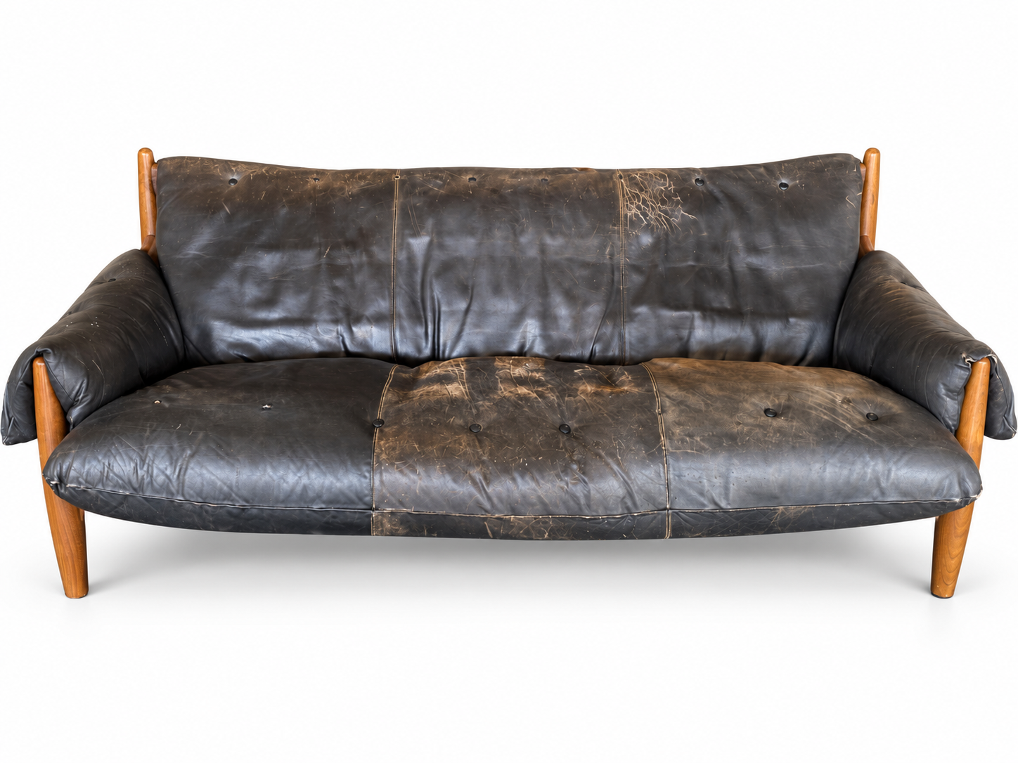 Sergio Rodrigues Mole Sofa ca. 1960 - The Good Mod Liquidation Estate Sale