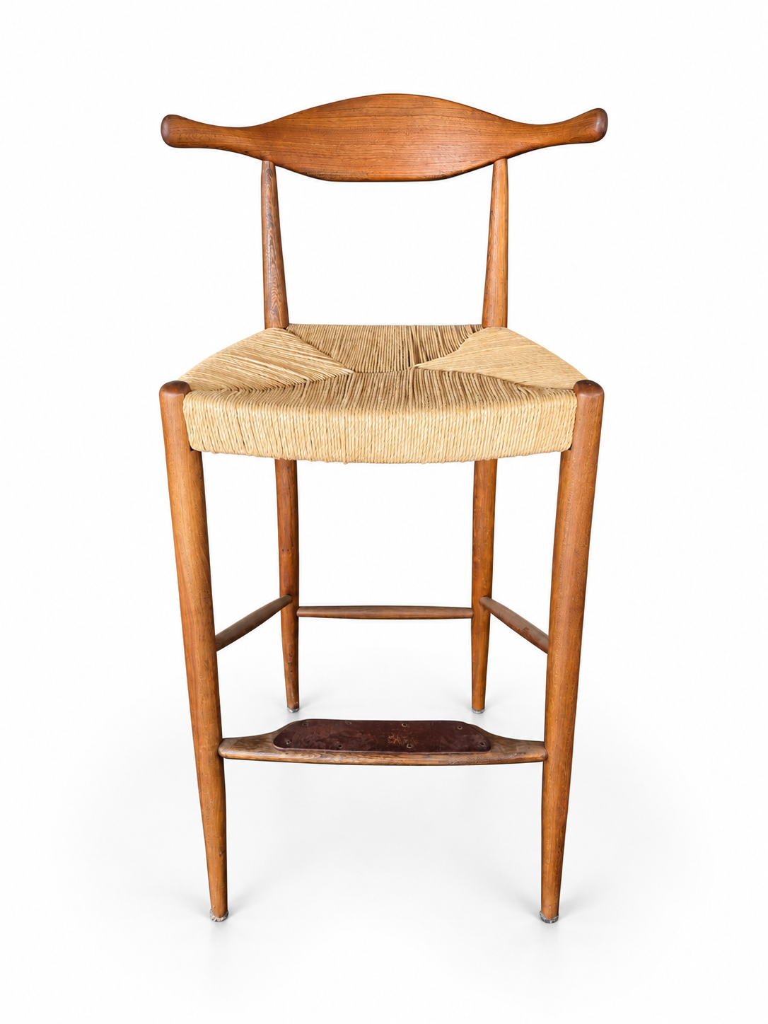 Hans Wegner, Cow Horn Bar Stool - The Good Mod Liquidation Estate Sale