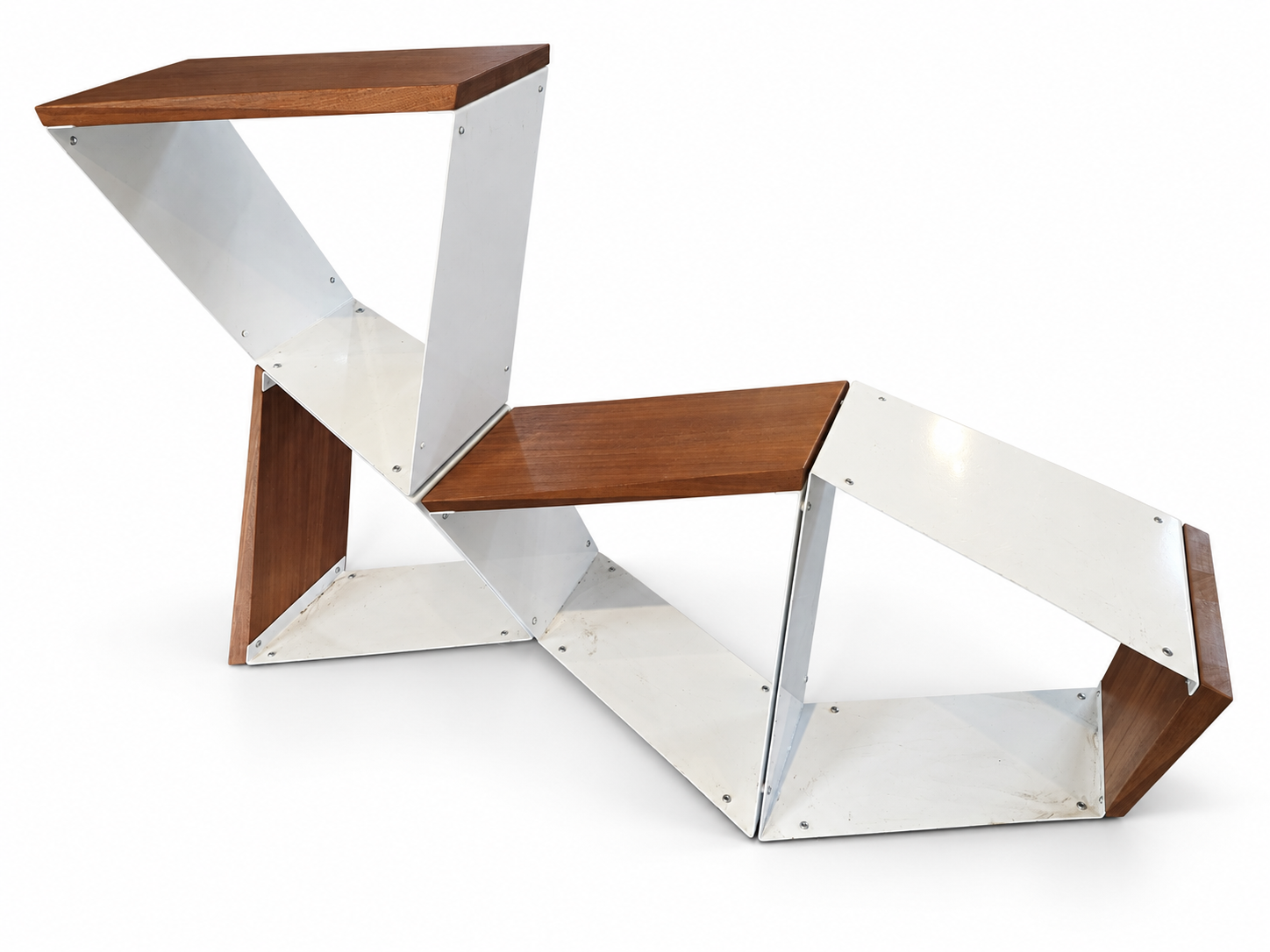 Dule Shelving System, white - The Good Mod Liquidation Estate Sale