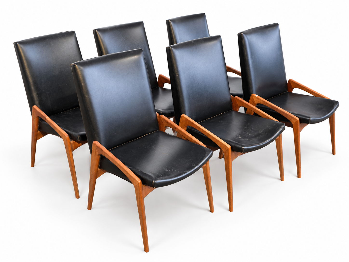 Set of 6 Glenn of California Dining Chairs - The Good Mod Liquidation Estate Sale