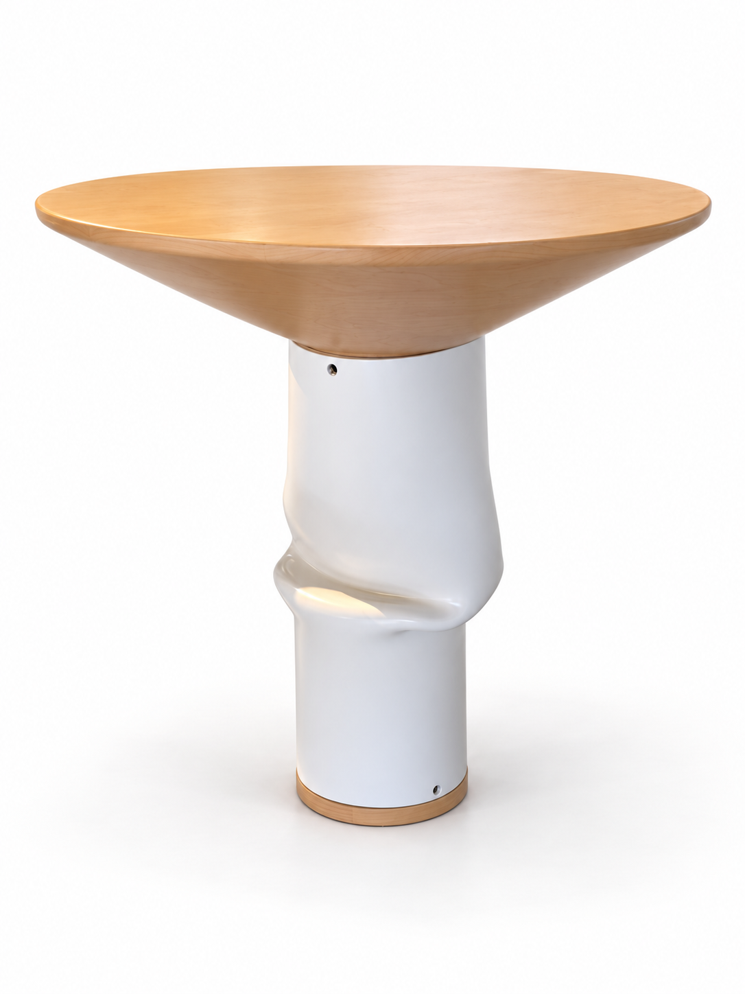 Upset Side Table, MADE IN OREGON - The Good Mod Liquidation Estate Sale