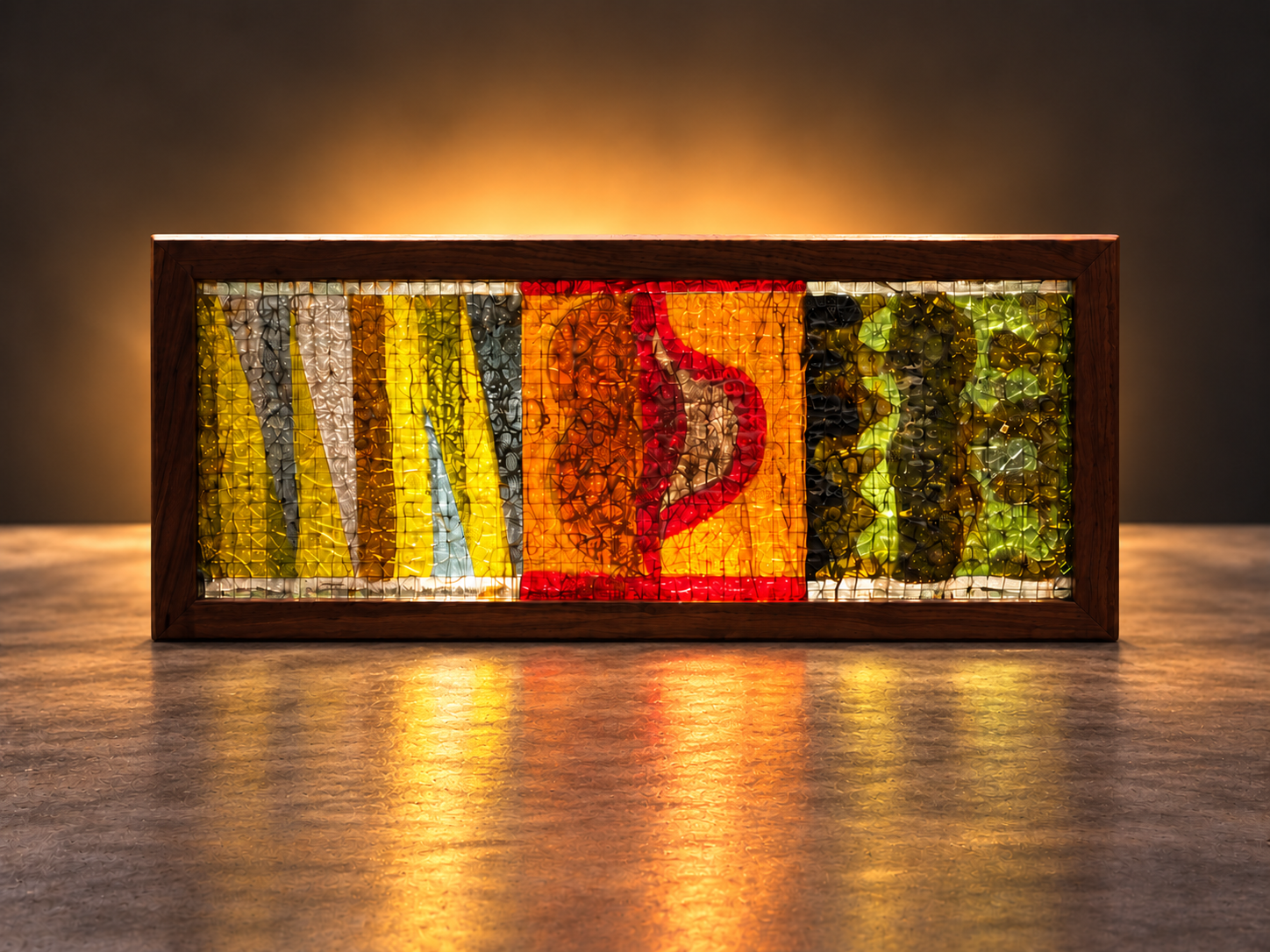 Frederick Heidel Stained Glass - The Good Mod Liquidation Estate Sale