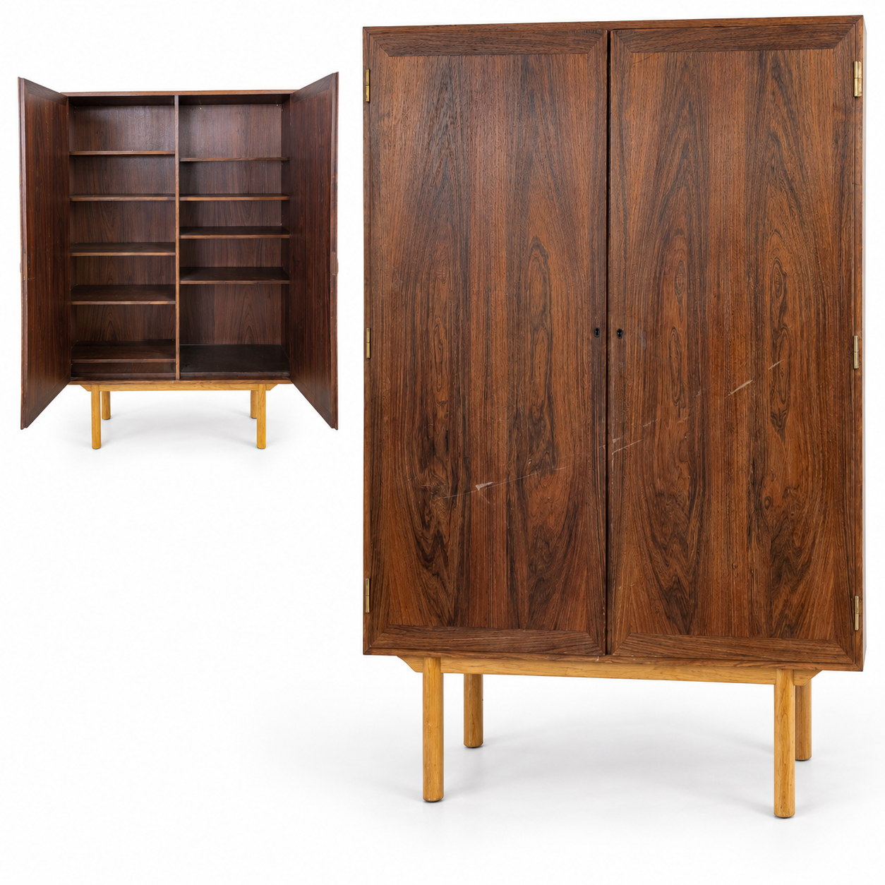 Domino Moble Bookcase - The Good Mod Liquidation Estate Sale
