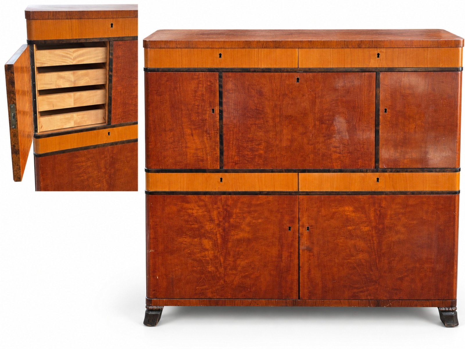 Vintage Swedish Cabinet - The Good Mod Liquidation Estate Sale