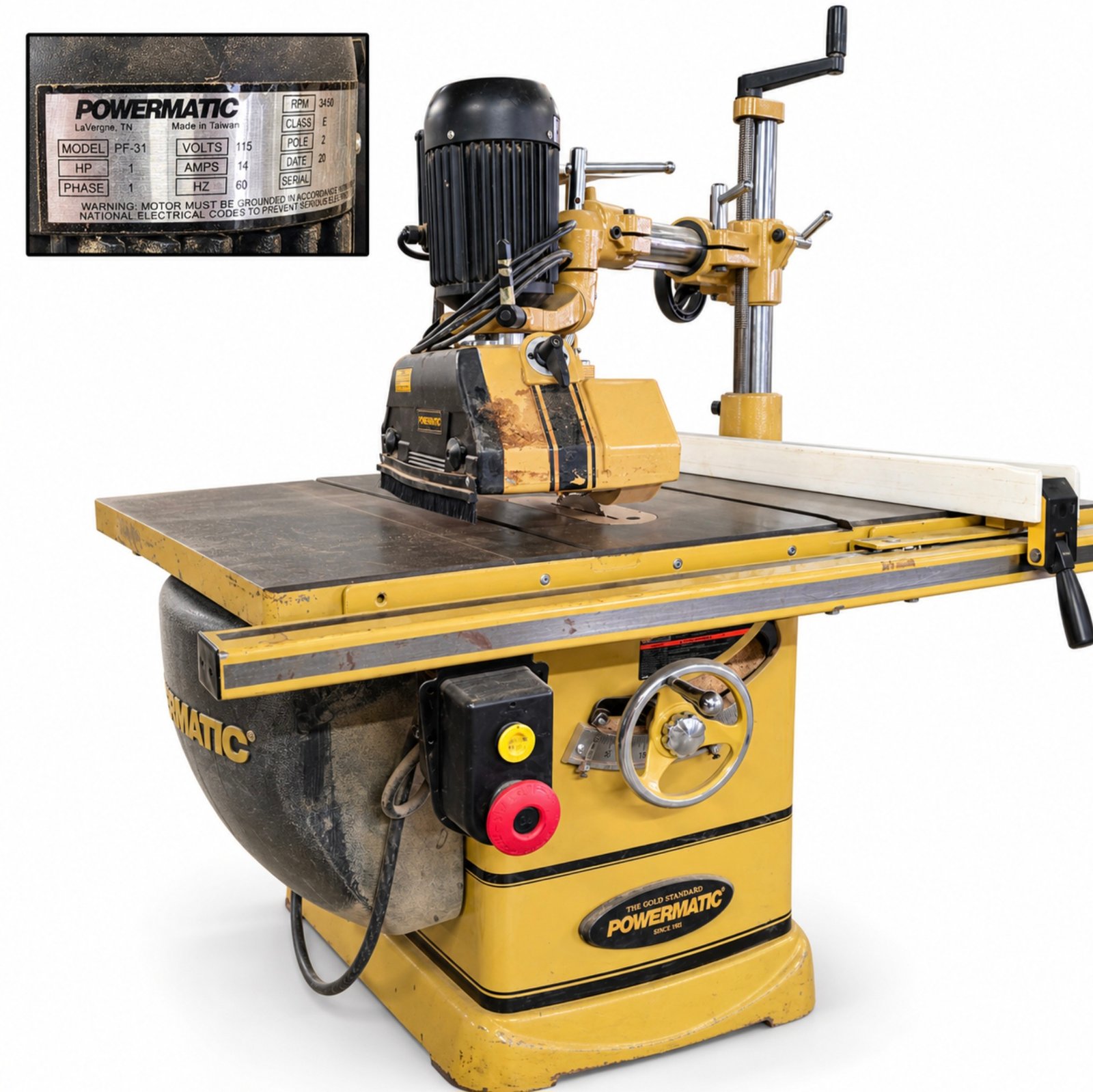 PowerMatic Table Saw - The Good Mod Liquidation Estate Sale