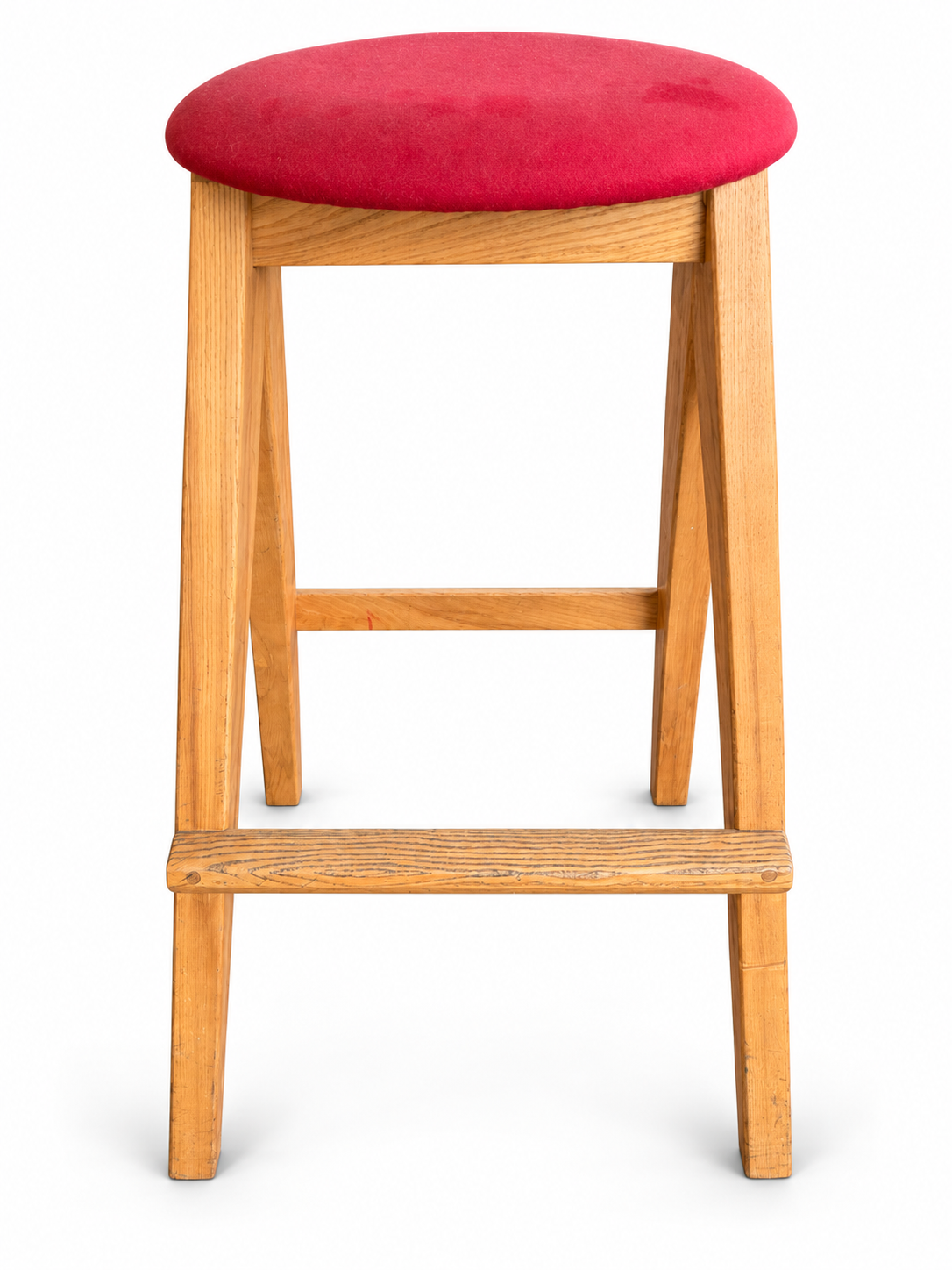 Compass Stool, Red - The Good Mod Liquidation Estate Sale