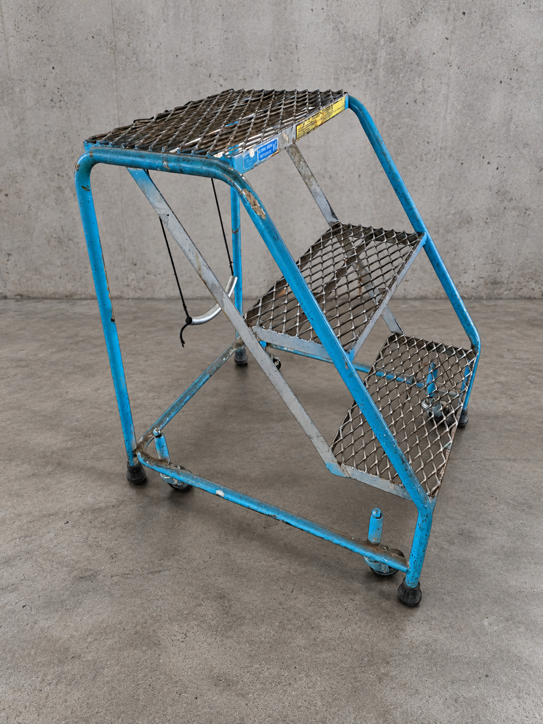 Warehouse Safety Step Ladder - The Good Mod Liquidation Estate Sale