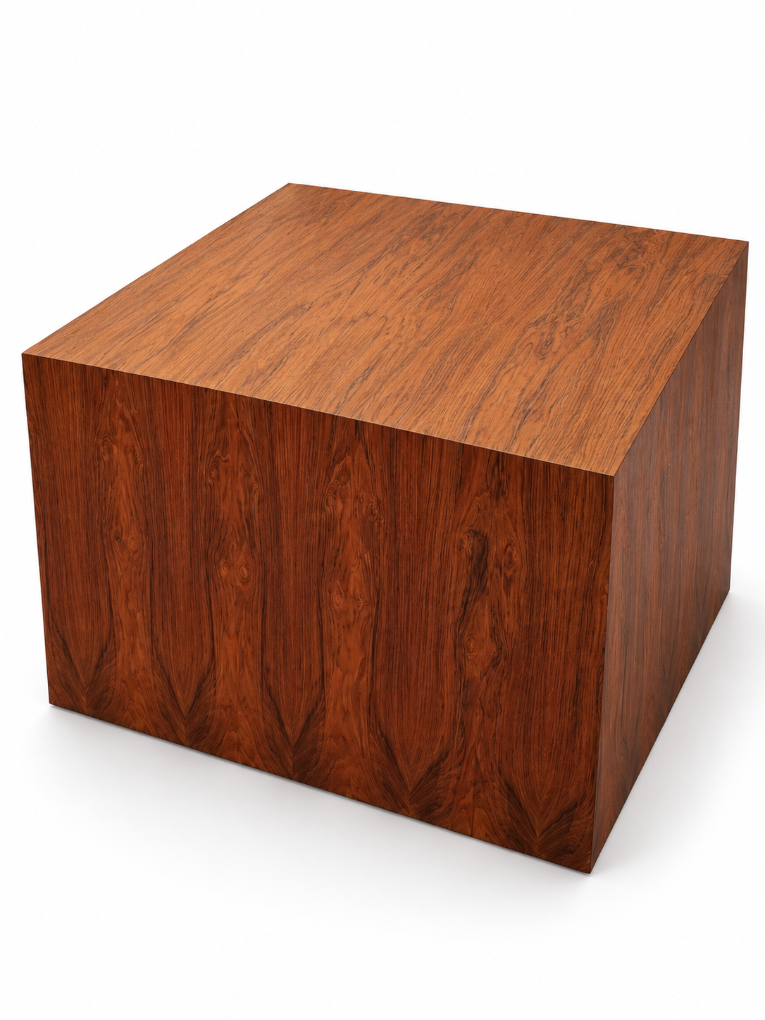 Wood Laminate Display Cube - The Good Mod Liquidation Estate Sale