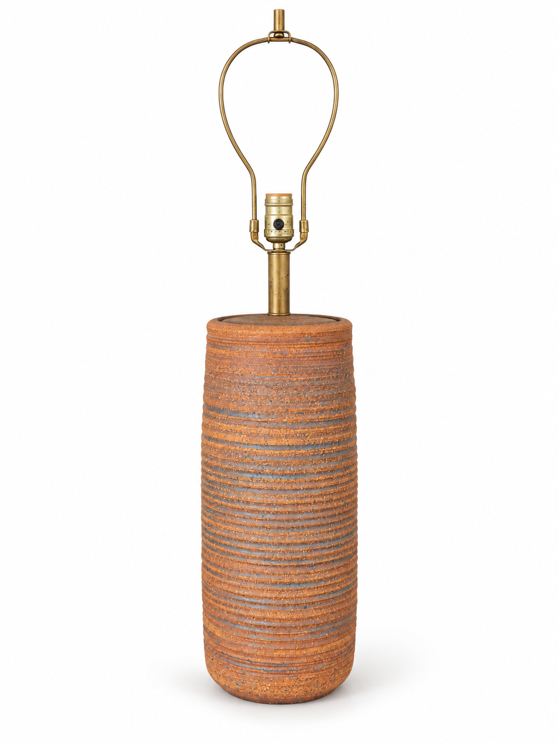 Ribbed Ceramic Lamp - The Good Mod Liquidation Estate Sale