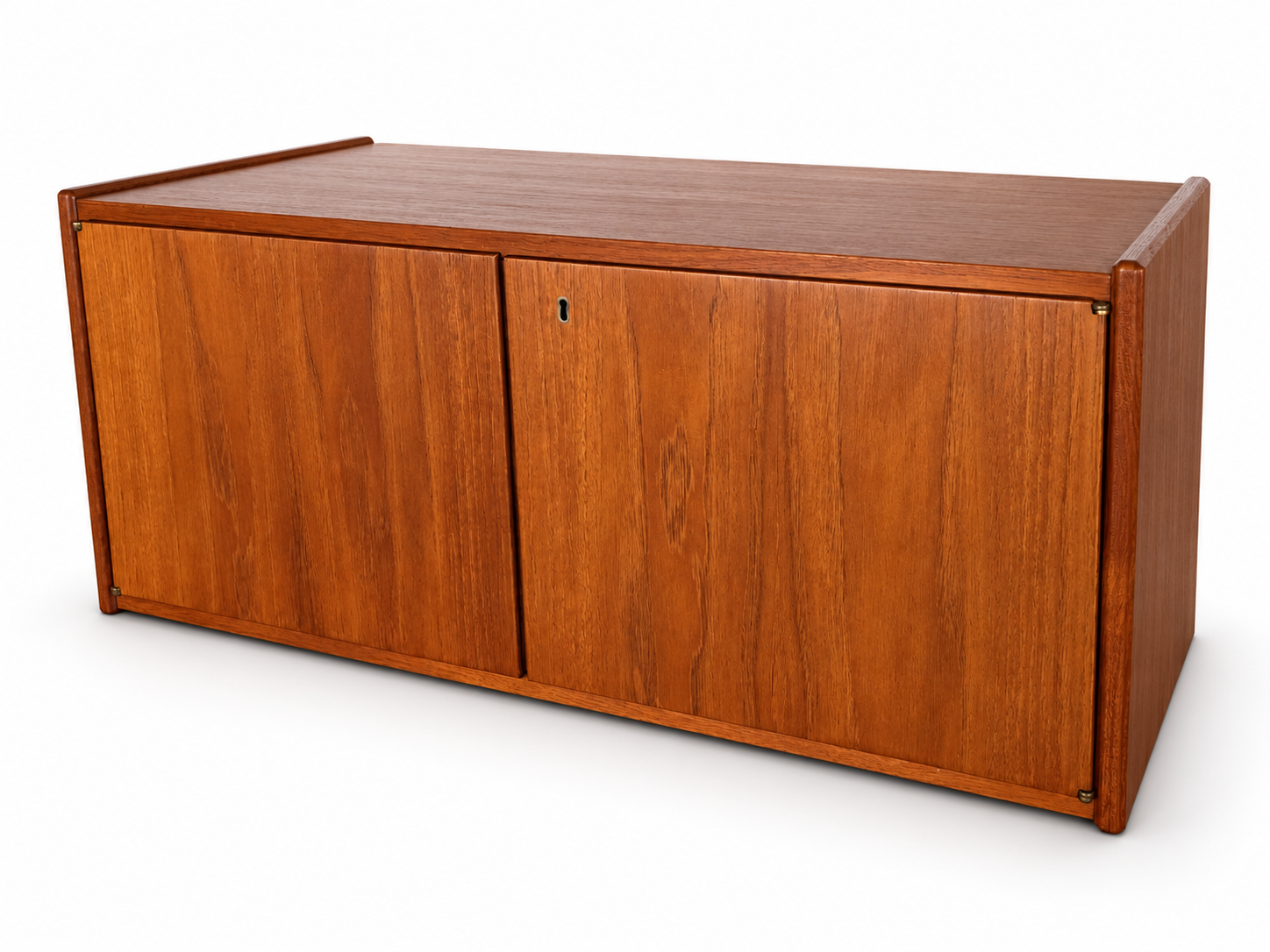 Teak Cabinet w/Key Hile - The Good Mod Liquidation Estate Sale
