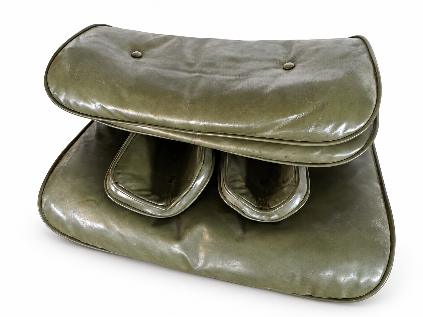 Eames Lounge Chair Cushions, green - The Good Mod Liquidation Estate Sale