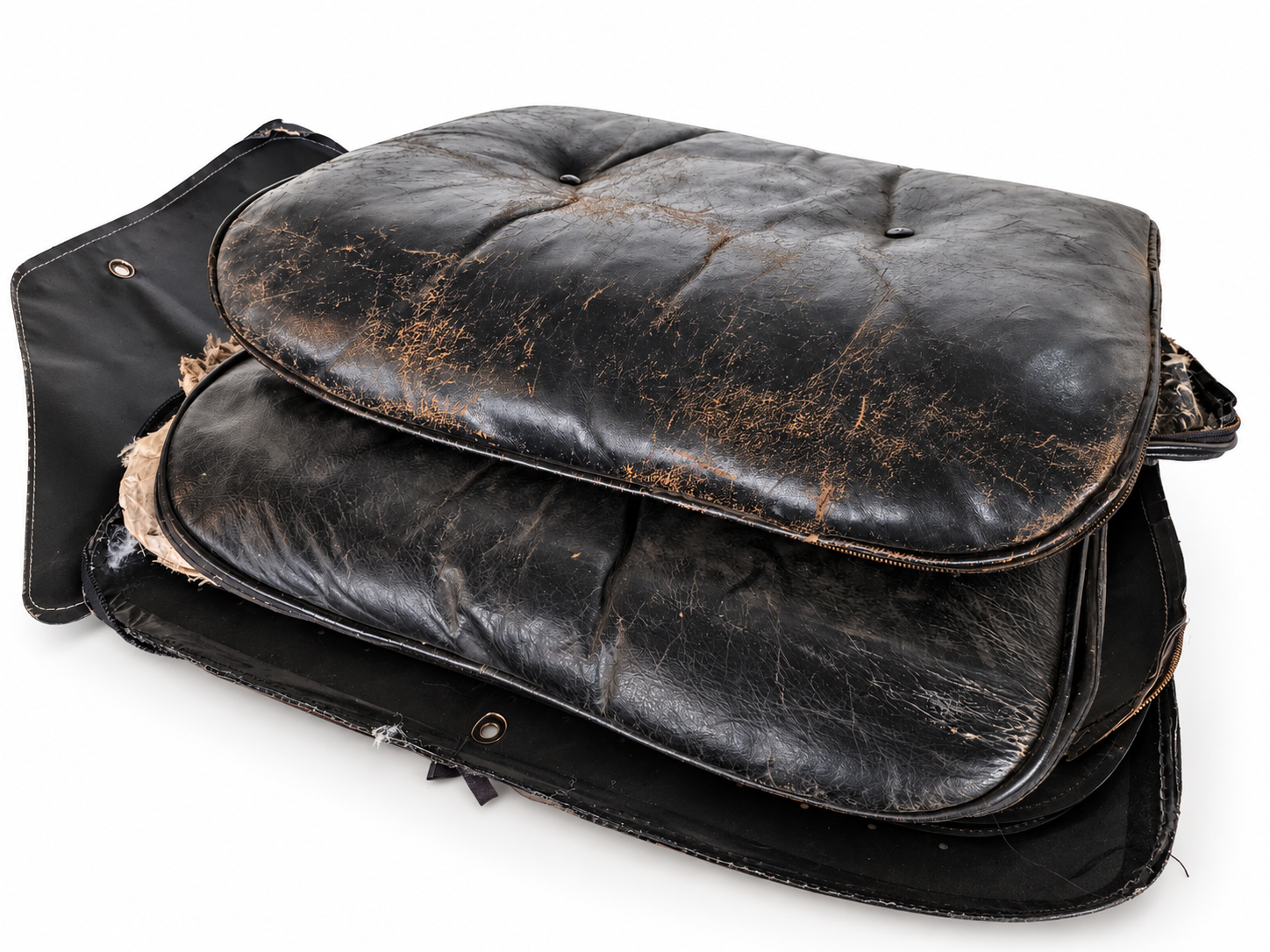 Eames Lounge Chair Cushions, black - The Good Mod Liquidation Estate Sale