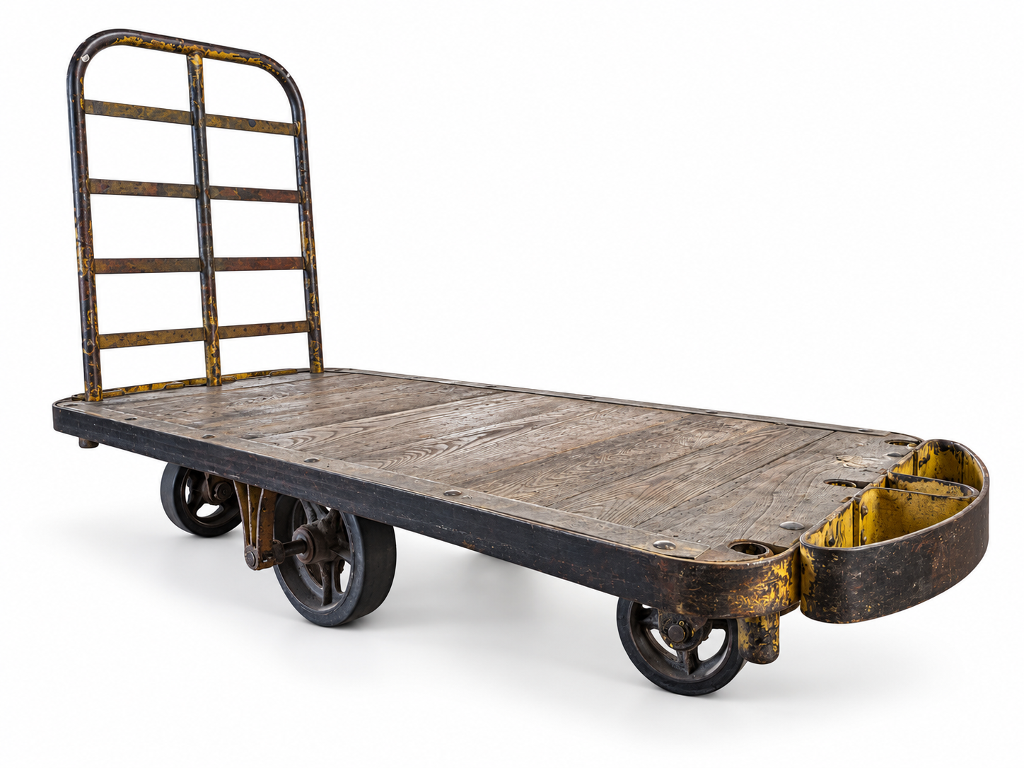 WWII Era Warehouse Cart - The Good Mod Liquidation Estate Sale