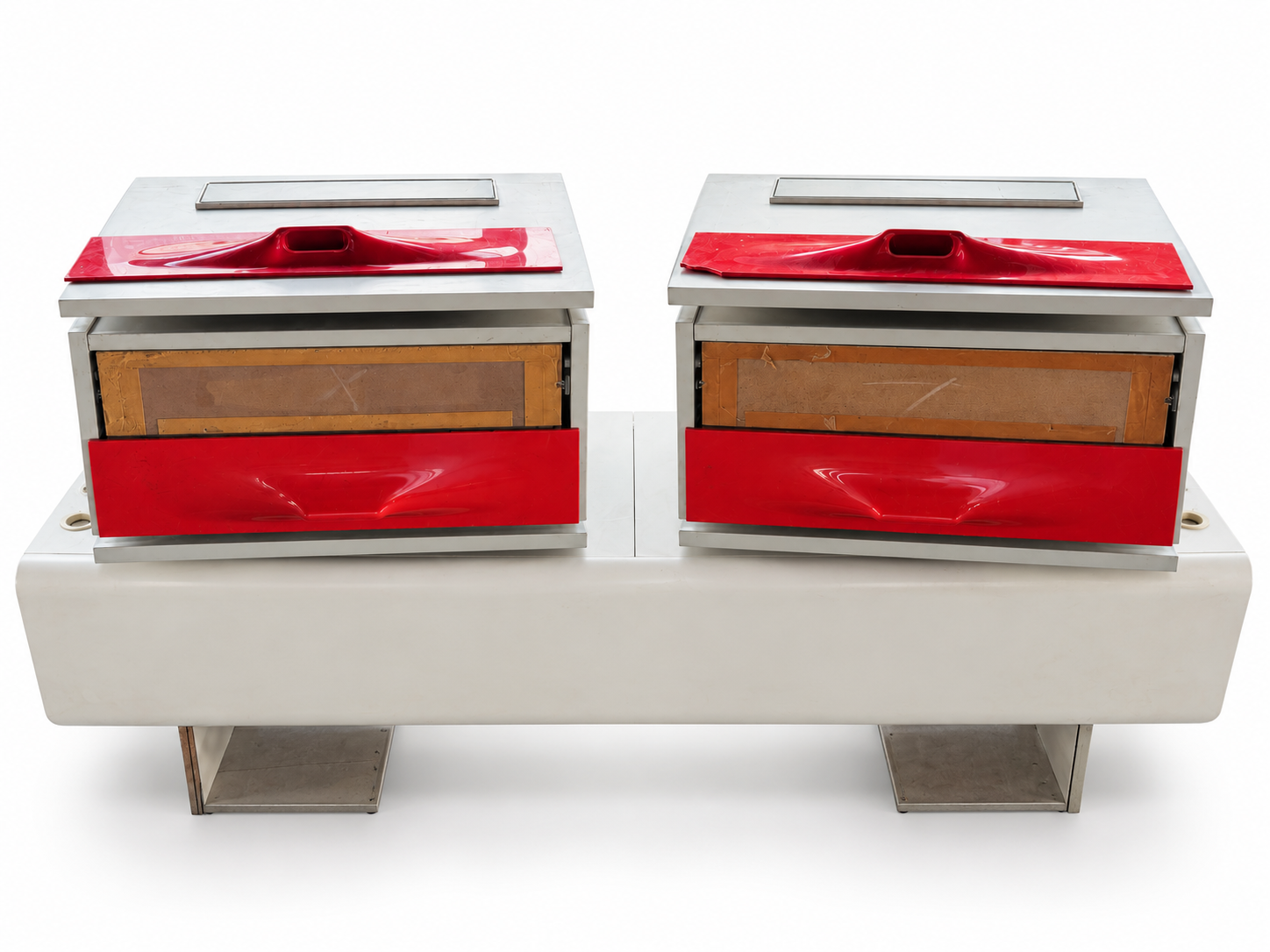 Raymond Loewy Bed with Night Stands - The Good Mod Liquidation Estate Sale
