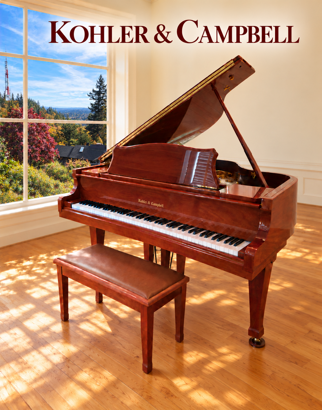 Kohler & Campbell Baby Grand - Council Crest Estate Sale