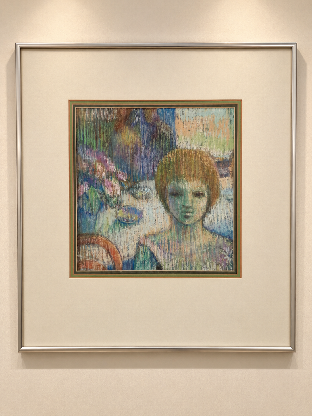 Original Pastel by JOHN FAULKNER - Council Crest Estate Sale