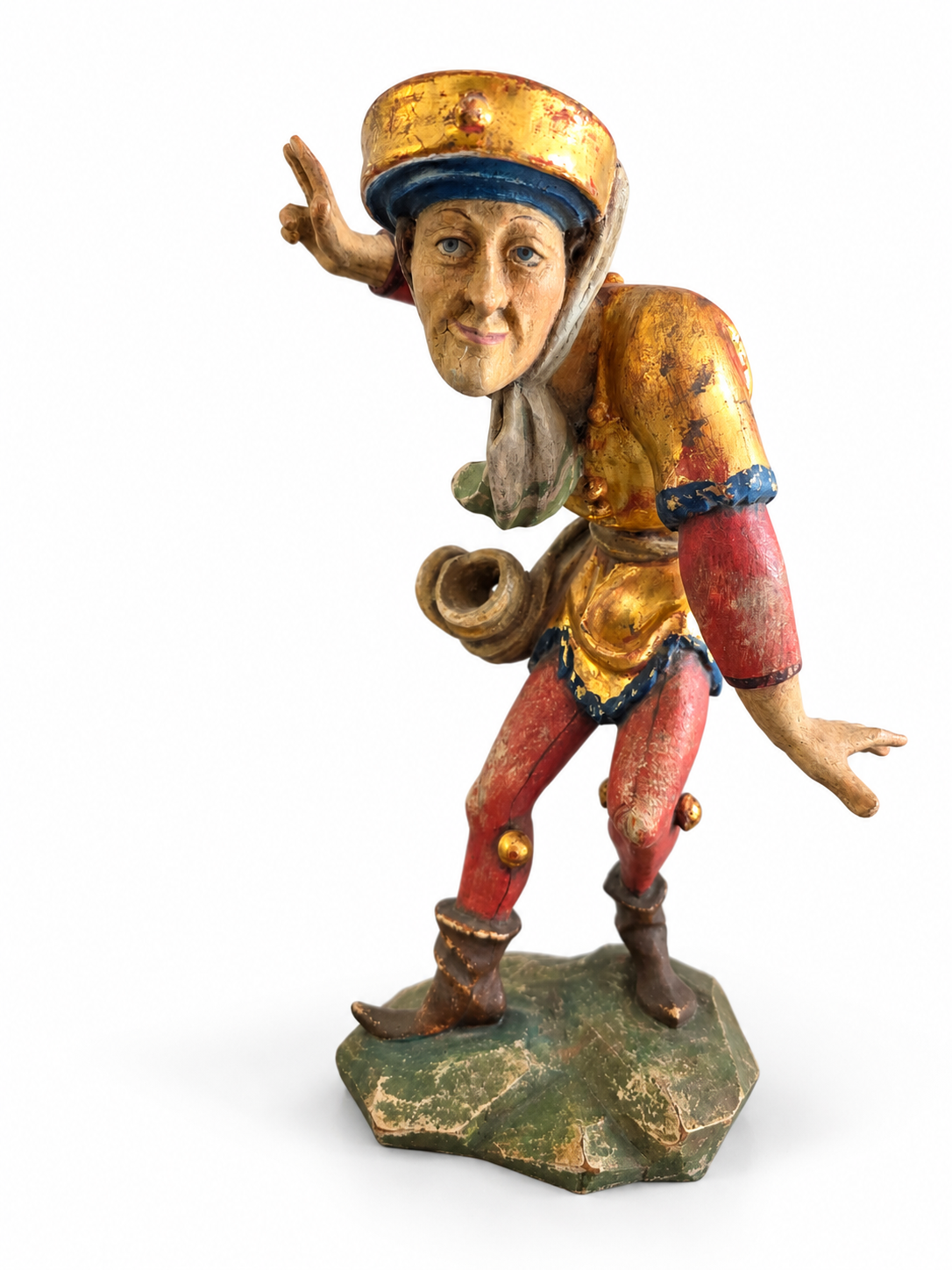 Vintage Hand-Carved Jester - Council Crest Estate Sale