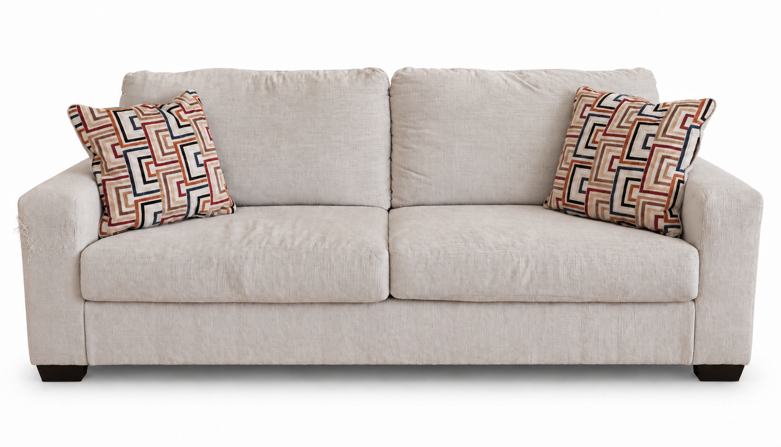 Modern Chenille Sofa, AS-IS - Council Crest Estate Sale