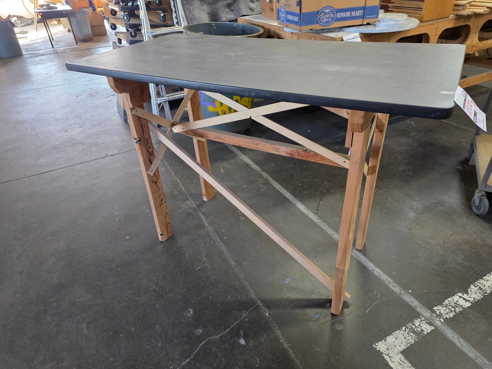 Custom Herman Miller Tall Work Table - The Good Mod Liquidation Estate Sale